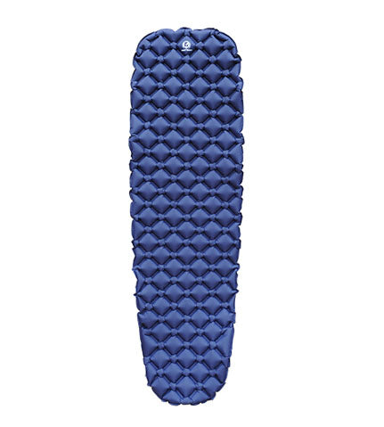 Blue Lightweight Inflatable Sleeping Pad for Backpacking, Hiking, and Camping.-Compact and Lightweight Sleeping pad